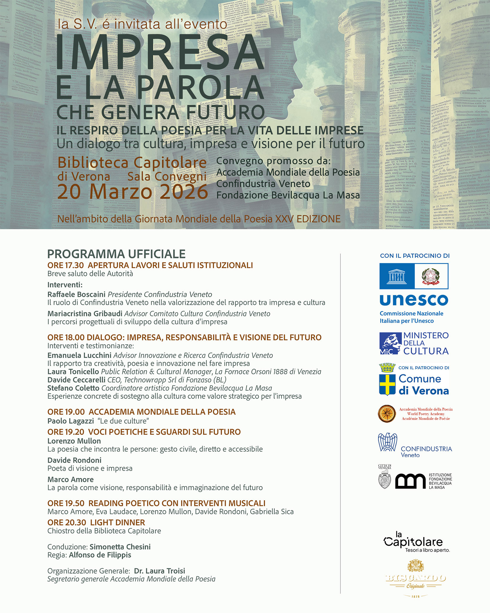 Il respiro della poesia per la vita delle imprese
